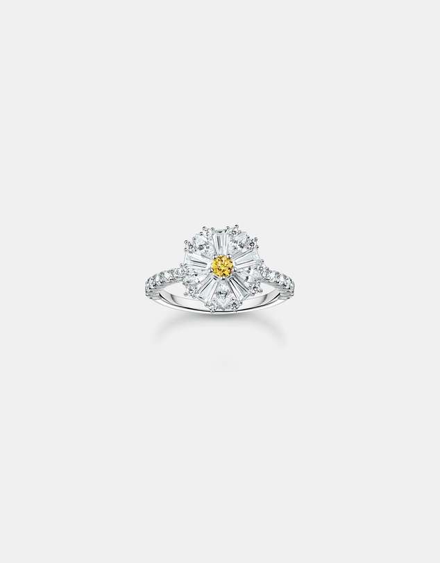 THOMAS SABO - THOMAS SABO Lovely Daisy Cocktail Ring in Silver