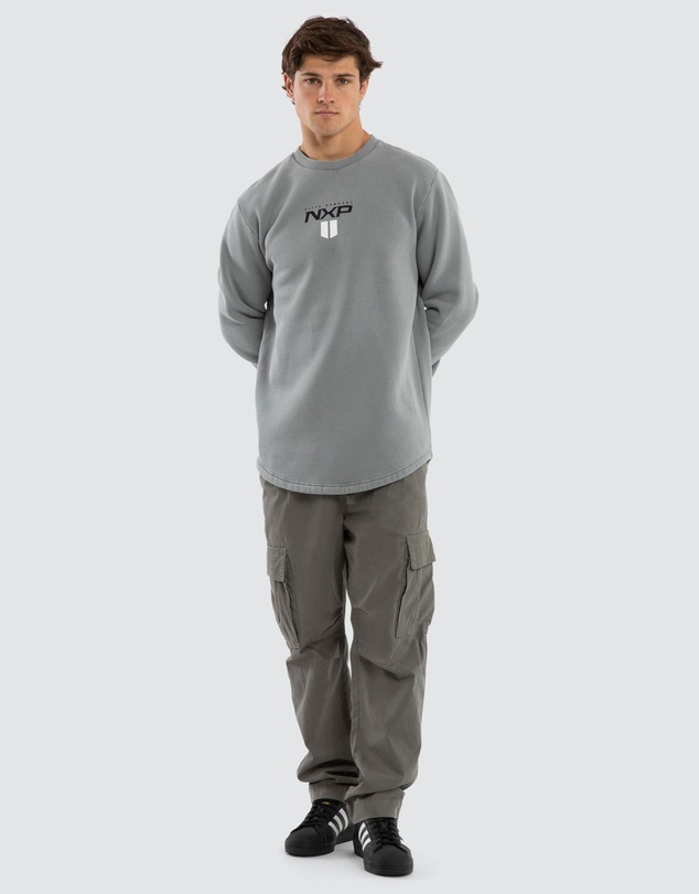 Nena & Pasadena - Crew Dual Curved Sweater