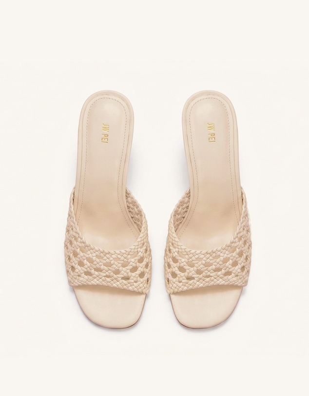 JW PEI - Elara Woven Slide Mules