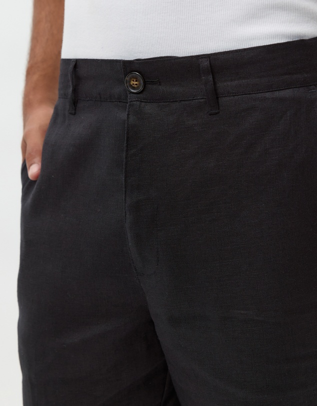 AERE - Slim Leg Tailored Linen Pants