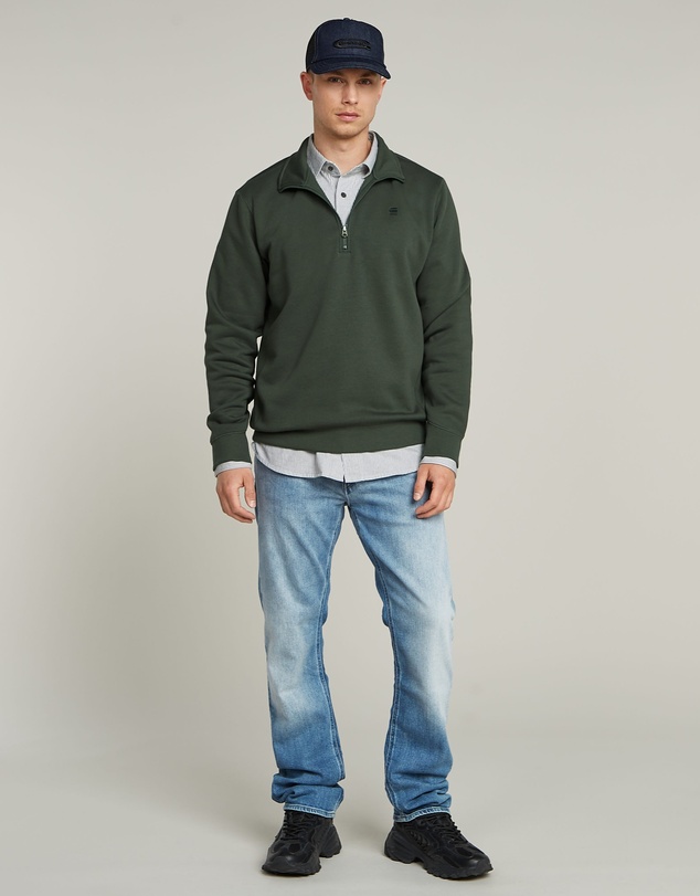 G-Star - Premium Core Half Zip Sweater