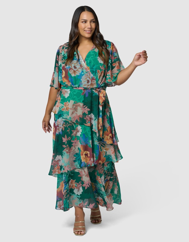 Pink Dusk by Curve Project - Hypnotic Maxi Dress