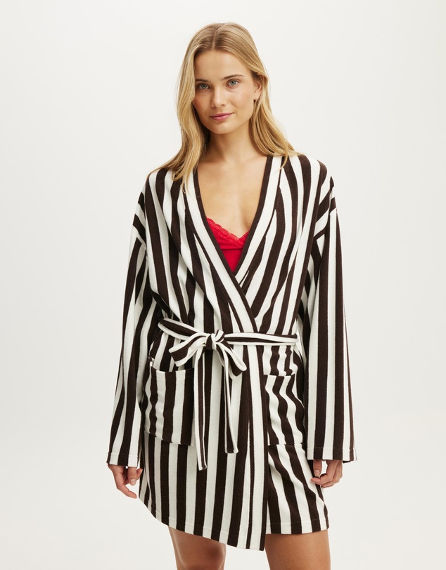 Cotton On Body - Body Wellness Long Sleeve Robe