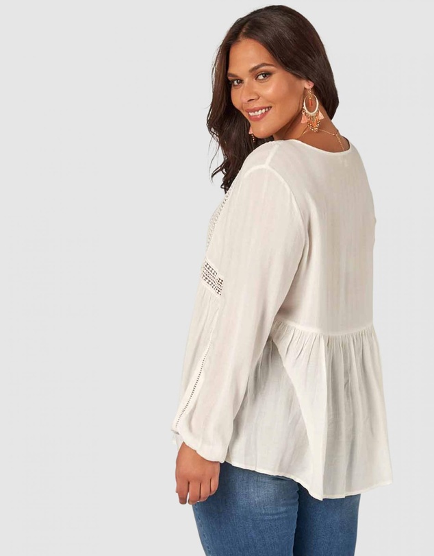 The Poetic Gypsy - Bridget Crochet Blouse
