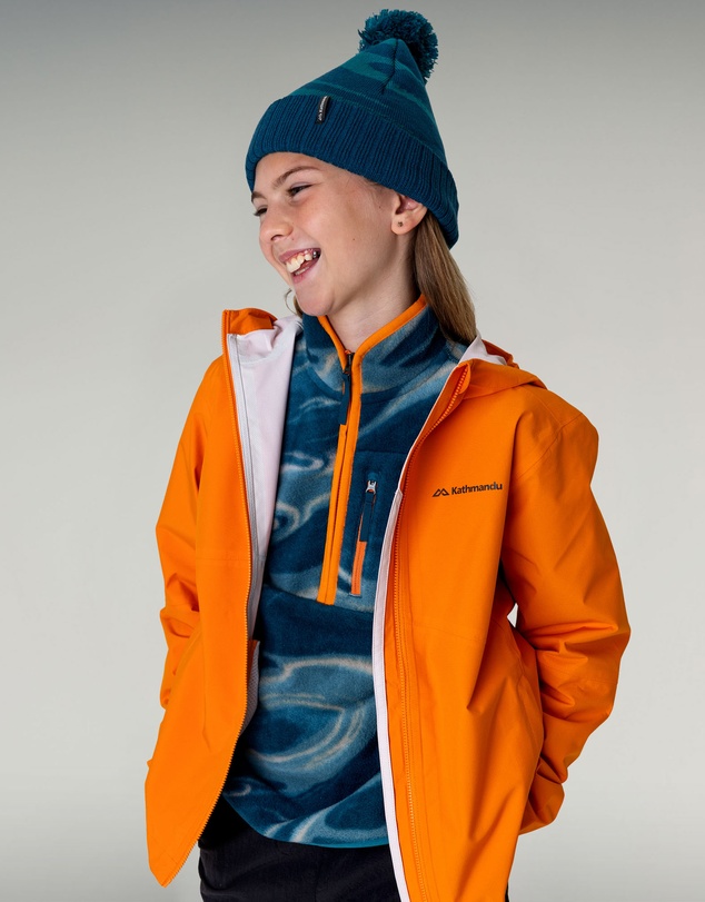 Kathmandu - Kids Trailhead Fleece 1/4 Zip Pullover