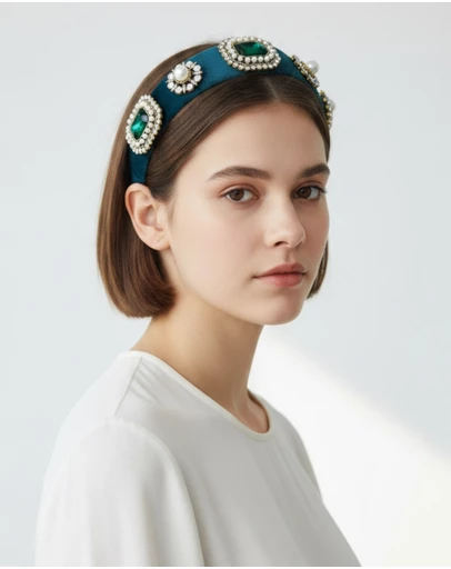 Mossée - Isabella Mixed Stone Headband