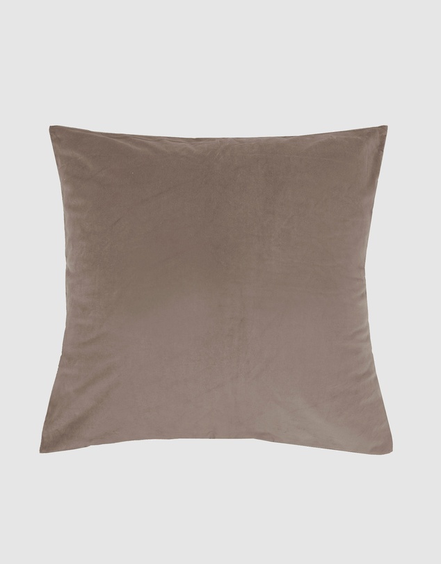 Bambury - Euro Pillowcase Velvet Almond