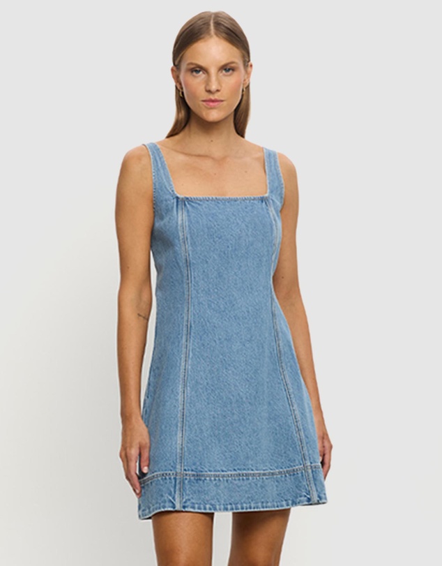 KIVARI - Oriana Denim Dress