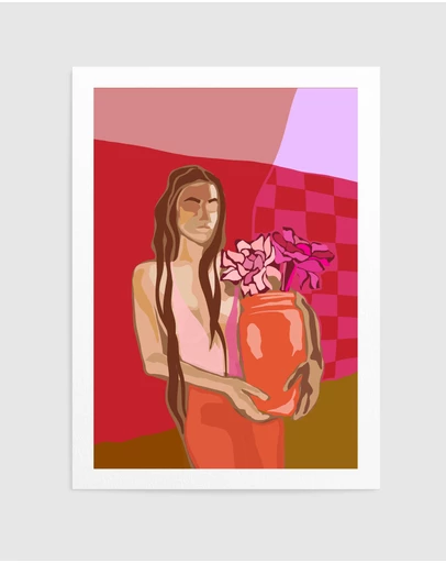 Olive et Oriel - KH Studio - Too Young by Karla Hyman Art Print
