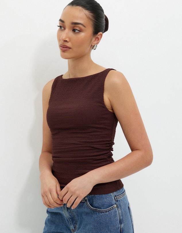 Calli - Ellis Crinkle Tank