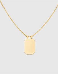 Rosefield - Evil Eye Amulet Gold-Tone Necklace