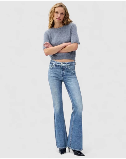 rag & bone - rb Miramar Ponte Dahlia Full Length