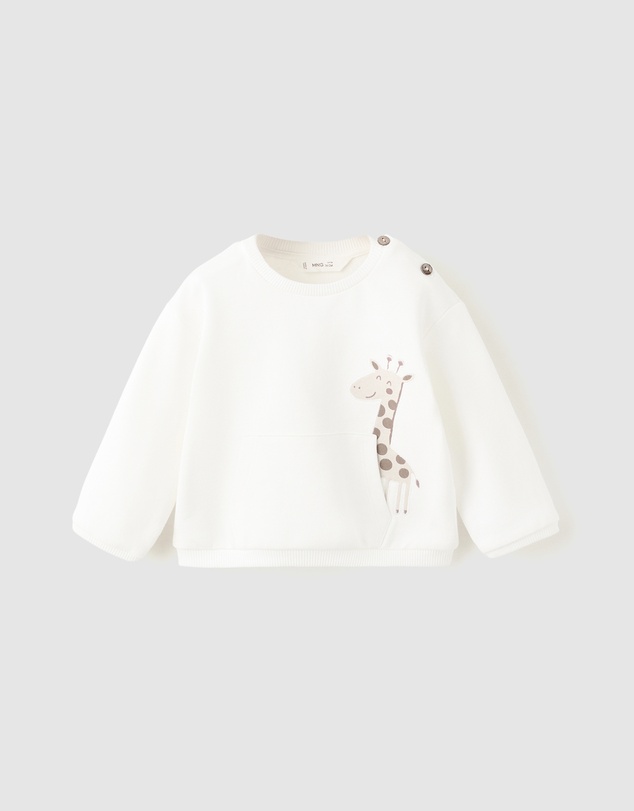M.N.G - Giraffe Sweatshirt - Babies