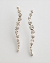 SAINT VALENTINE - Crescendo Drop Earrings - Silver