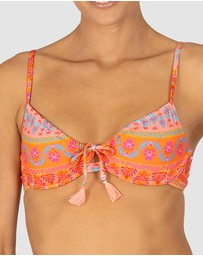 Baku Swimwear - Morocco Ruched Underwire Bikini Bra Top