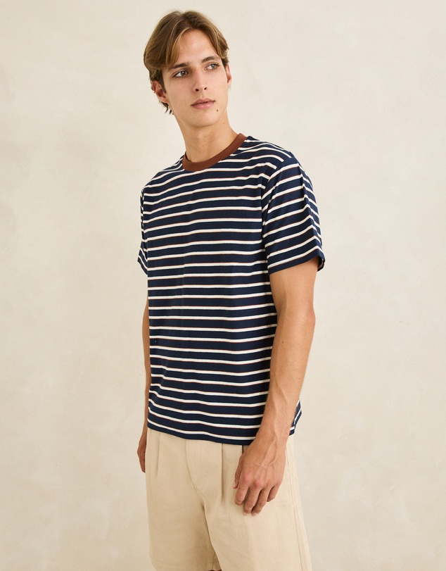 Rhythm - Vintage Stripe SS T-Shirt