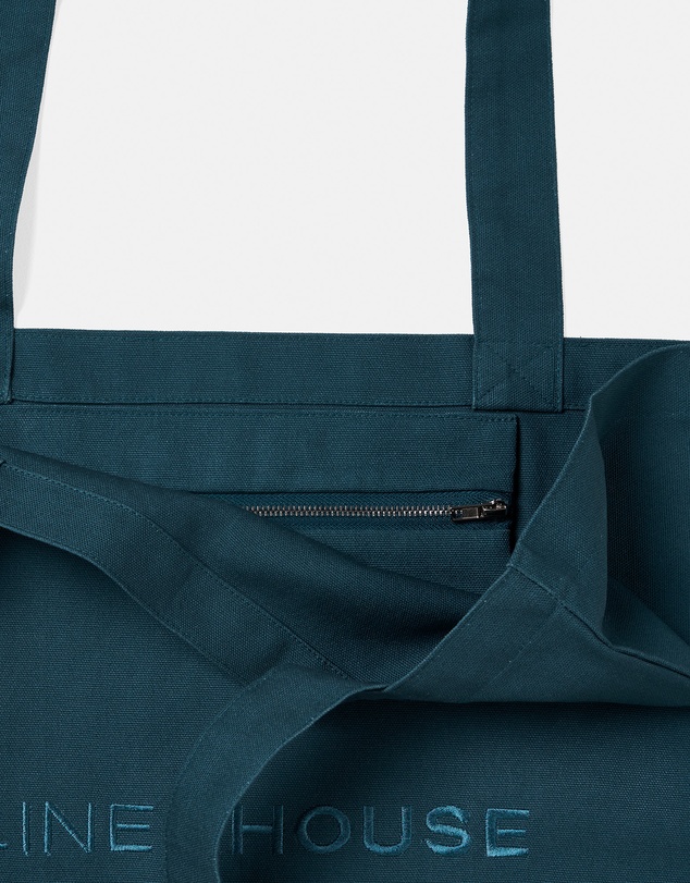 Linen House - Linen House Embroidered Tote Bag
