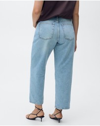 M.N.G - Blanca Mid-Rise Straight Jeans