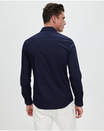 Calvin Klein - Stretch Poplin Slim Shirt
