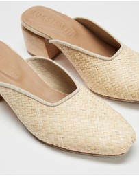 JAMES | SMITH - Cafe Society Woven Mules