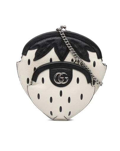 Pre-Loved by Azura Reborn - Pre-Loved gucci Novelty Leather Coin Purse with Chain