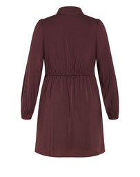 City Chic - Lianna Gathered Midi Dress