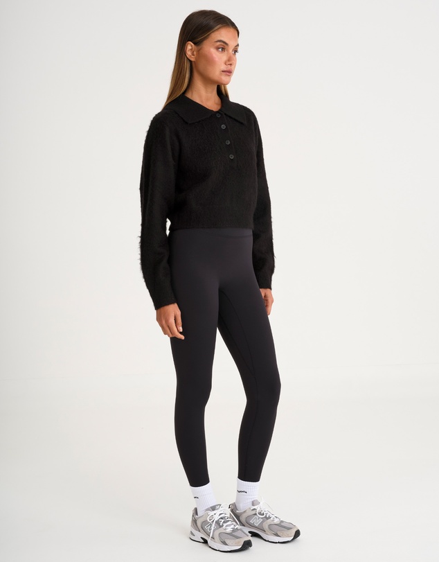 All Fenix - 1/2 Button Polo Knit