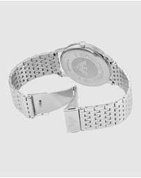Emporio Armani - Silver Tone Analogue Watch