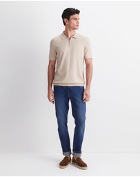 Sportscraft - Ojas Zip Knit Polo