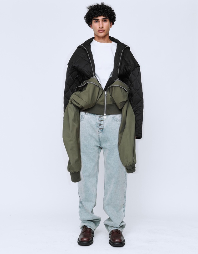 Wynn Hamlyn - Quilted Bomber Jacket