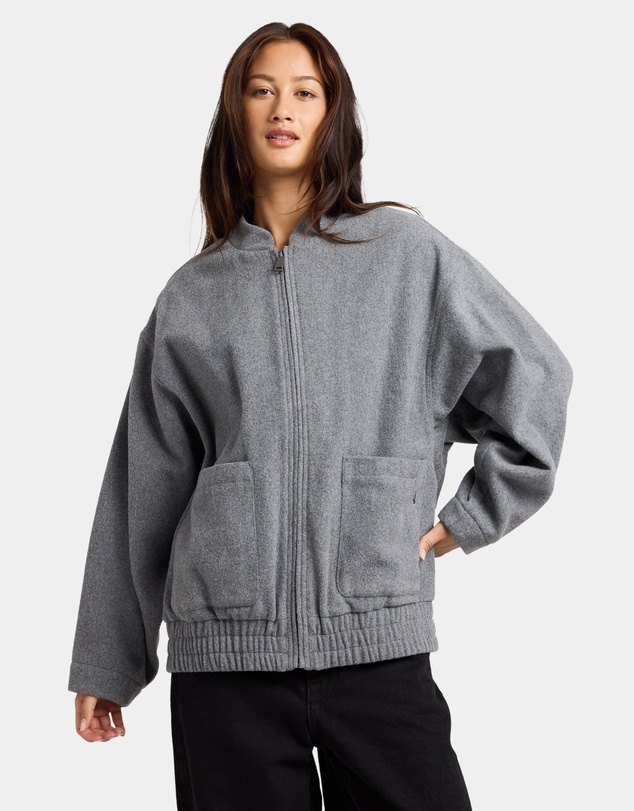 Volcom - Womens Shes Da Bomb Bomber Jacket