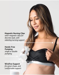 Hotmilk Maternity Lingerie - Freedom Pump Nursing Bra - Wirefree