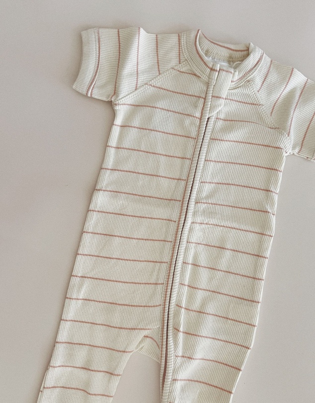 Susukoshi - Zip Suit Short Sleeves With Pants