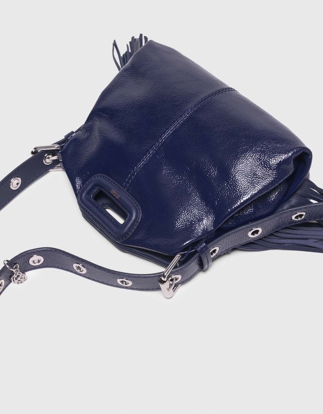 Maje - Miss M Mini Naplack Handbag