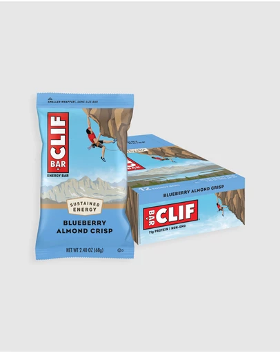 CLIF - Blueberry Crisp Energy Bar - 12x68g