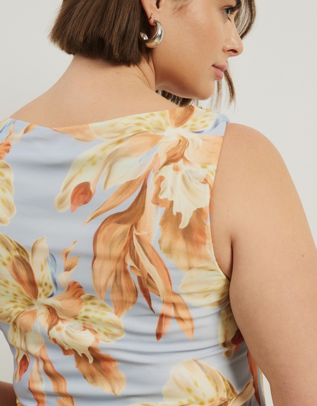 Atmos&Here Curvy - Opal Mesh Top