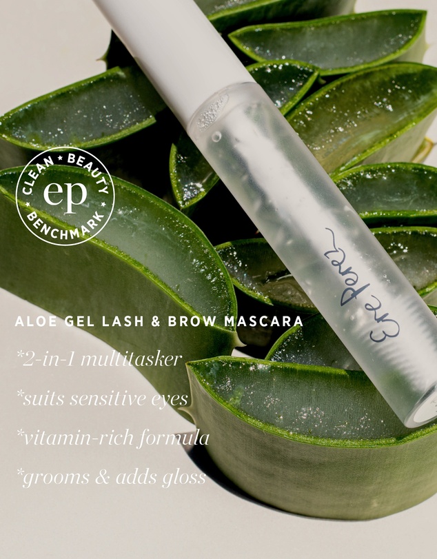 Ere Perez - Mini Aloe Gel Lash & Brow Mascara - Clear