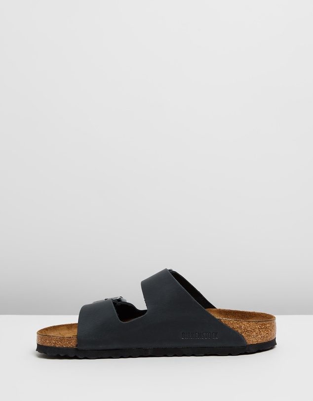 Birkenstock - Womens Arizona Oiled Leather Narrow Sandals
