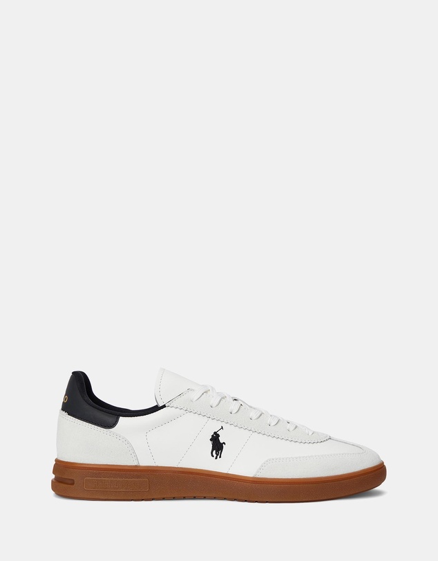 Polo Ralph Lauren - Bedford Leather-Suede Sneakers - Men's
