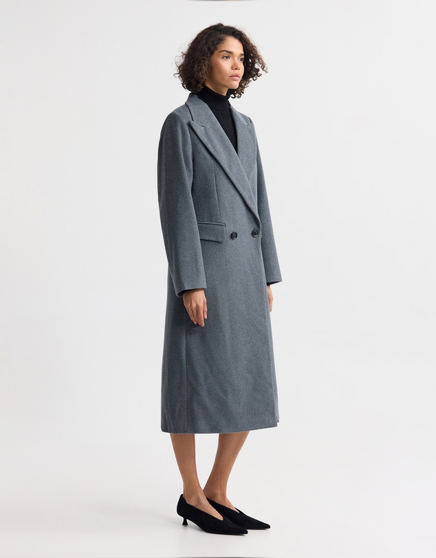 Oxford - Saskia Double Breasted Wool Rich Coat