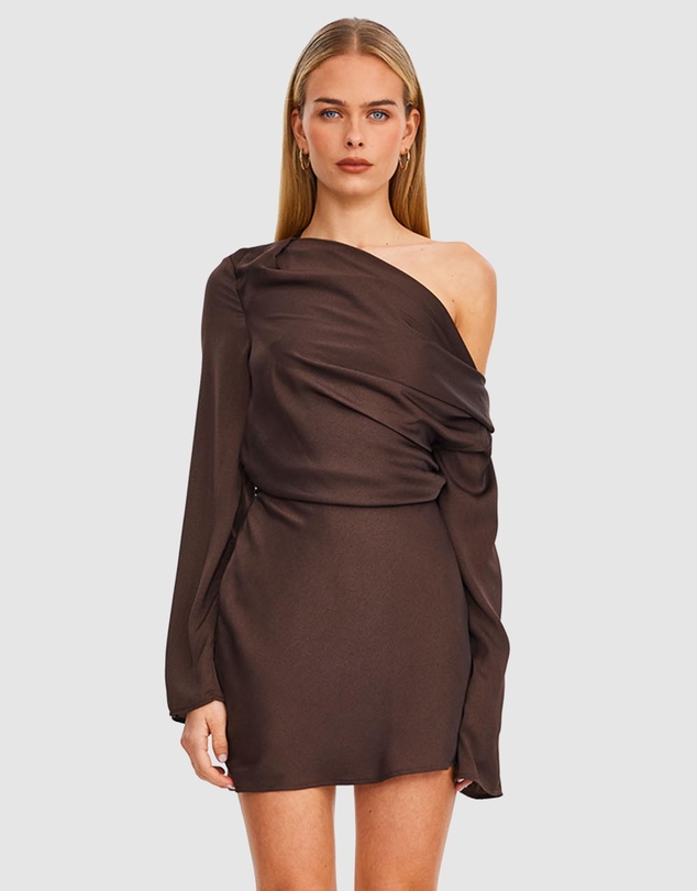 SNDYS - Calissa Long Sleeve Mini Dress
