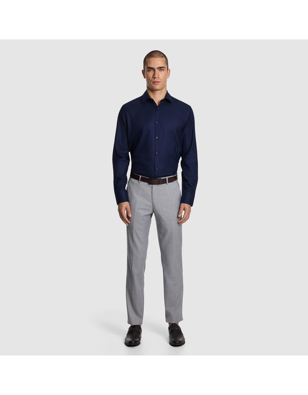 yd. - Monaco Pure Cotton Textured Dress Shirt