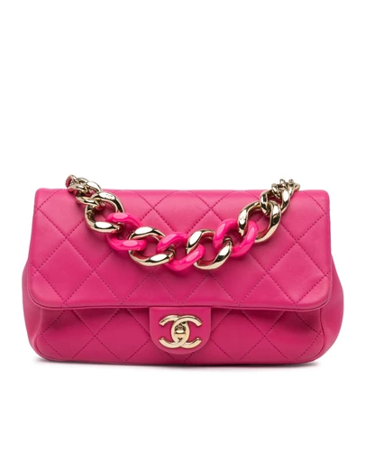 Pre-Loved by Azura Reborn - Pre-Loved chanel Quilted Chain Strap Bag
