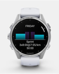 Garmin - fenix 8, 43mm, AMOLED, Glass