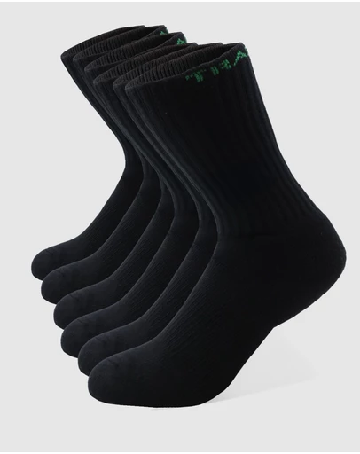 TRADIE - 6pk Bamboo Ribbed Sock