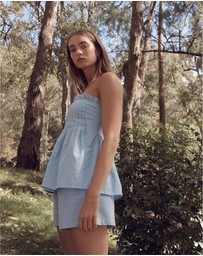 MINKPINK - Marivelle Pintuck Top