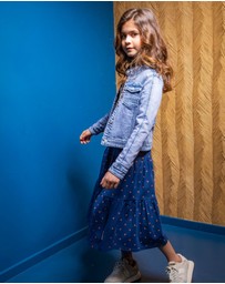 B.Nosy - Polka Dot Maxi Skirt - Kids-Teens