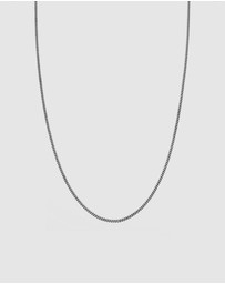 Haze & Glory - ICONIC EXCLUSIVE - Necklace Basic Curb Chain in 925 Sterling Silver
