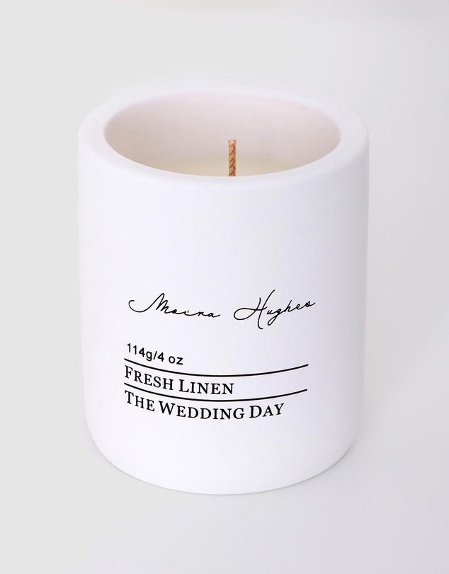 Moira Hughes - The White Label - The Wedding Day Candle