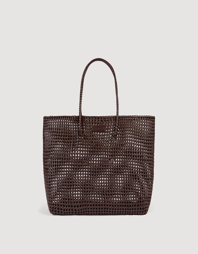 Sandro - Braided Tote Messenger